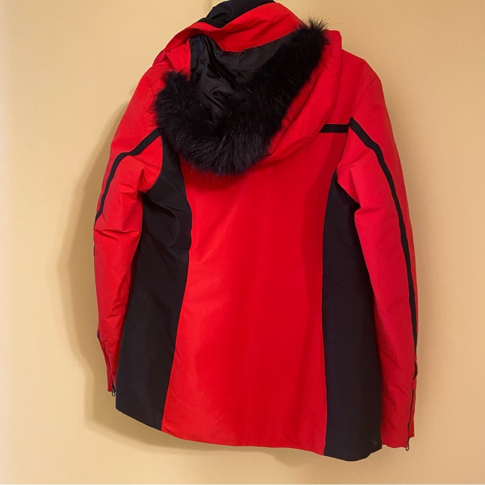 🍁Avalanche red & black hoodie jacket size medium - Picture 3 of 3